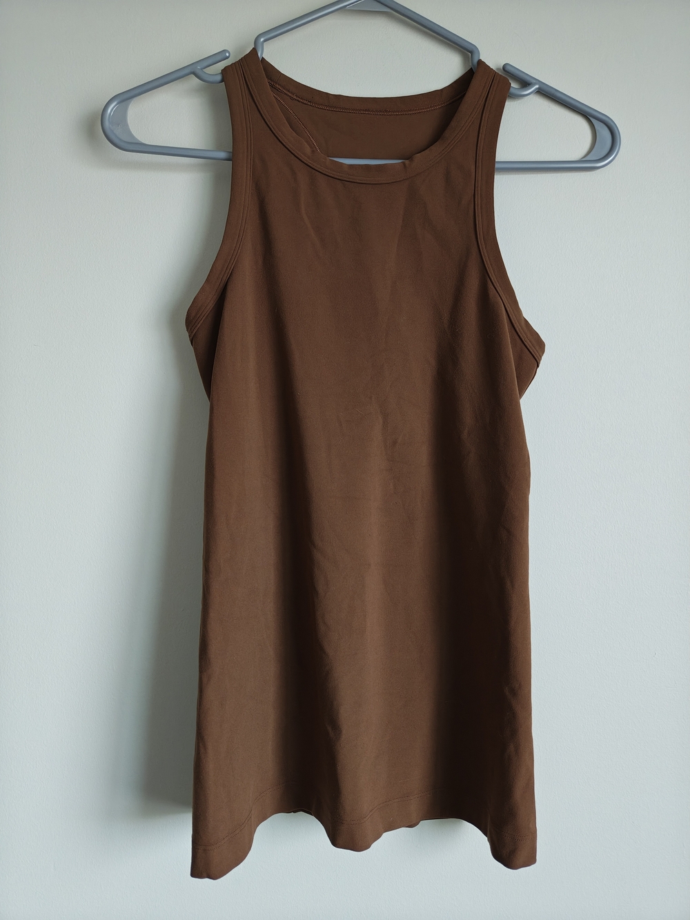 Lululemon Roasted Brown Align™ High-Neck Tank Top Size 6 Ptp 14" - Picture 2 of 6